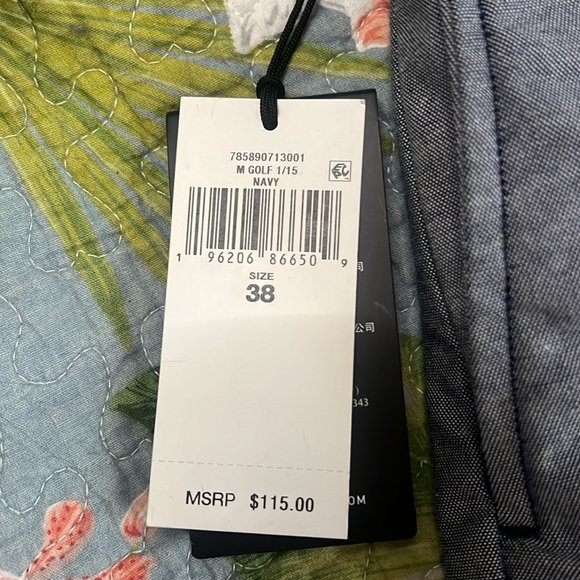 NWT RLX Ralph Lauren golf navy shorts size 38 - Picture 2 of 6